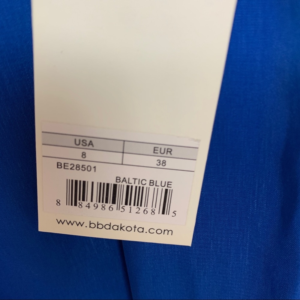 NWT Revolve BB Dakota Loulla Sleeveless Cutout Maxi Dress Baltic Blue 8 - Picture 9 of 10